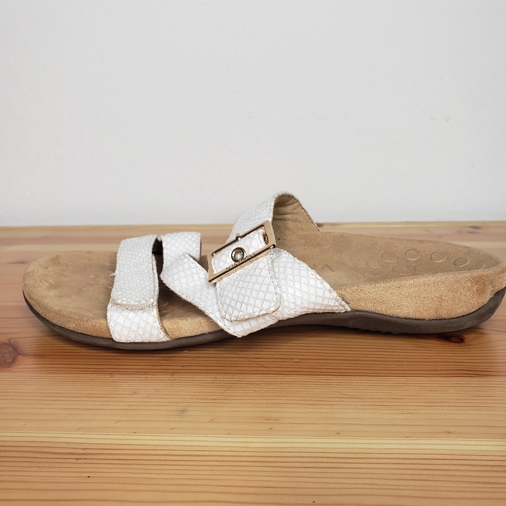 Vionic Women's Skylar Slide Sandals White